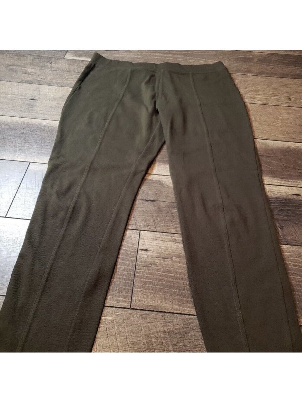 Faded Glory Olive Green leggings Stretch